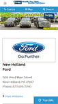 Mobile Screenshot of newhollandauto.com